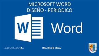 Microsoft Word  Diseño de un Periódico [upl. by Etram]