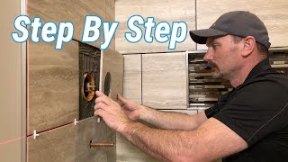 How To Tile A Wall Shower [upl. by Jacoba]