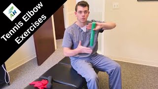 Rehab for Tennis Elbow  Theraband Flexbar [upl. by Benil507]