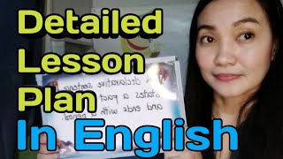 Detailed Lesson Plan in English [upl. by Auberon]