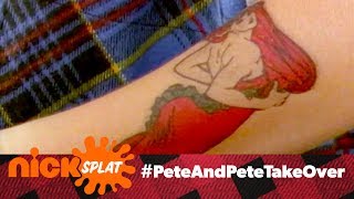 Little Petes Petunia Tattoo  PeteAndPeteTakeover  NickRewind [upl. by Eanaj]