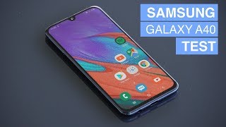 Samsung Galaxy A40 kleines Android Smartphone im Test [upl. by Sitoeht]