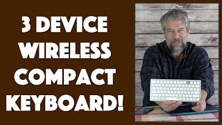 Kensington Multi Device Wireless Compact Keyboard  REVIEW [upl. by Adnorehs]