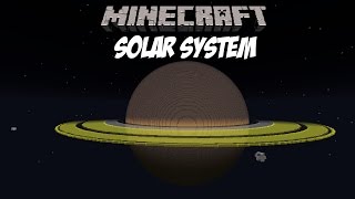 Minecraft  Solar System  Huge Scale [upl. by Godard]