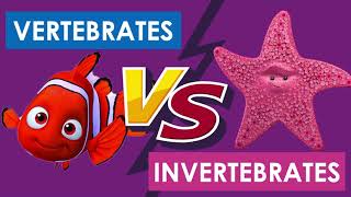 5 Minute Quiz VERTEBRATES VS INVERTEBRATES [upl. by Lrig]