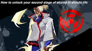 How to Unlock your Second Stage of Akuma in Shindo life [upl. by Ruella]