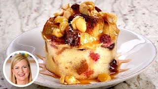 Professional Baker Teaches You How To Make BREAD PUDDING [upl. by Winni]