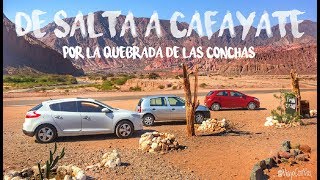 De Salta a Cafayate por la Quebrada de las Conchas [upl. by Aihsekan]