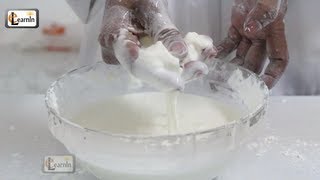 Cornstarch suspension with water  Science Experiments [upl. by Rehpotsirc484]