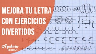 ✍️🔝 10 Ejercicios Originales para Mejorar la Caligrafía [upl. by Grishilde]