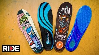 Skate Insoles Tested Jaws FP Remind Chico Hockey amp Dr Scholls [upl. by Omixam]