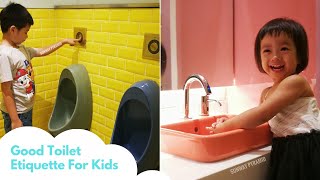 Teaching Kids Proper Toilet Etiquette [upl. by Luigino]