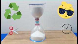 hacer un RELOJ DE SAL con botellas de plastico recicladas [upl. by Ingraham446]