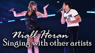 A compilation of Niall Horan performing with other artists [upl. by Costa]