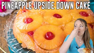 How To Make Pineapple Upside Down Cake [upl. by Kosel]