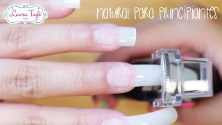 Uñas para PRINCIPIANTES de Acrílico Natural  Paso a Paso [upl. by Constancy]