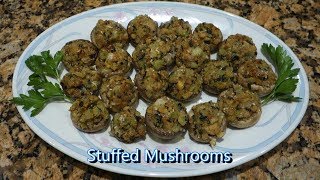 Italian Grandma Makes Stuffed Mushrooms [upl. by Dorran823]