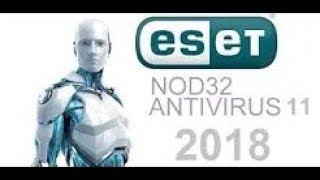 Download and Install ESET NOD 32 Antivirus v11 2018 Full  Life Activator 32 and 64 Bits [upl. by Witkin]