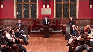 BDS Movement Debate  Oxford Union [upl. by Akahs]