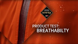 GORETEX Products Test 3 Breathability [upl. by Gerfen467]