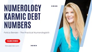 🧐 NUMEROLOGY  Do I Have KARMIC DEBT [upl. by Rekab]