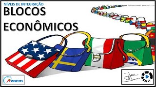 Blocos Econômicos Níveis de Integração  Videoaula [upl. by Zosema]