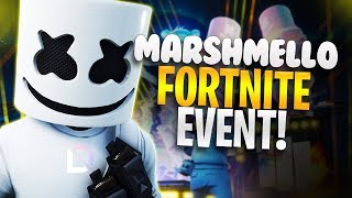 Marshmello Live at Pleasant Park Fortnite Battle Royale Concert [upl. by Novyert]