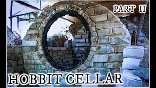 Building a Hobbit style root cellar with stone Part II [upl. by Adnarb]