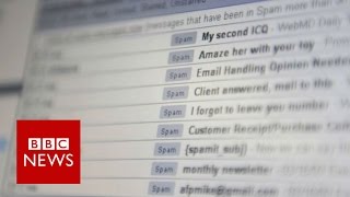 Cyber Attack Ransomware causing chaos globally  BBC News [upl. by Serolod]