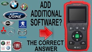 Can I Add additional Manufacturer Software To iCarsoft Code Reader CORRECT ANSWER [upl. by Bala]