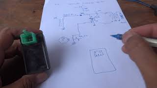 Bike cdi system explained CDI complete wiring and circuit details [upl. by Abie]