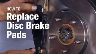 AutoZone Car Care Replacing Brake Pads [upl. by Ecinaj587]