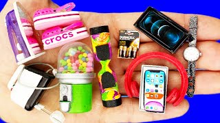 56 DIY MINIATURE REALISTIC HACKS AND CRAFTS MINI FOOD DIY DEVICE DIY SHOES MORE DIY CRAFTS [upl. by Upton]