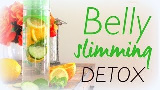 Natural Belly Slimming Detox Water Recipe [upl. by Pate]