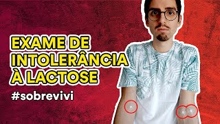 INTOLERÂNCIA À LACTOSE como funciona o exame reação e vlog [upl. by Muire]