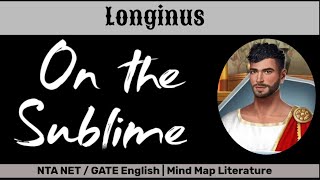 Longinus On the Sublime summary in Hindi Mindmap Literature [upl. by Mazur]