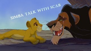 The Lion King  Simba talk with Scar HD [upl. by Yasui]