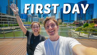 OUR FIRST DAY IN AUSTRALIA Perth [upl. by Detta808]