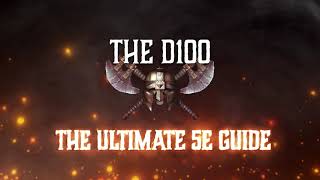 The D100  Ultimate Guide for Dungeons and Dragons [upl. by Cud]