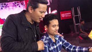 PARKHAI MA  RAJU LAMA  BEHIND THE SCENE [upl. by Felt304]