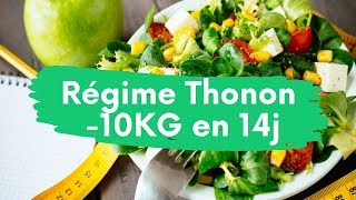 RÉGIME THONON  perdre 10kg en 14 jours 😱 [upl. by Anirahc]