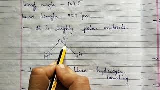 Water structure physical and chemical properties [upl. by Nellac]