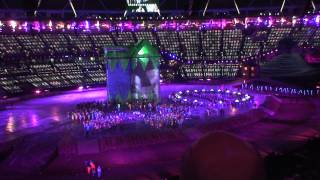 Olympics opening ceremony Featuring everyone from The Beatles to The Stones to Eric God Clapton [upl. by Idyak]