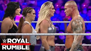 Ronda Rousey amp Charlotte Flair amp Rhea Ripley vs Randy Orton  FULL MATCH  WWE Jan 14 2025 [upl. by Basset]