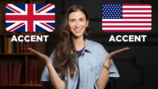 BRITISH VS AMERICAN ACCENT EXPLAINED [upl. by Novyaj]