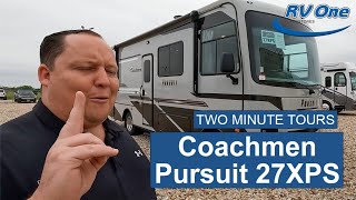 Coachmen Pursuit 27XPS Motorhome Tour [upl. by Zilla977]