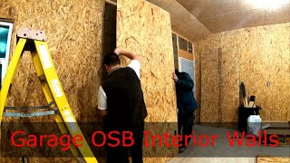 OSB Interior Garage Walls [upl. by Isleen520]