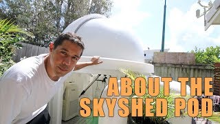 Sky Shed Pod Tour  A Cheap Backyard Observatory [upl. by Riggins328]