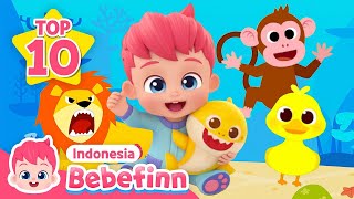 TOP 10  Kumpulan Lagu Anak  Bebefinn Bahasa Indonesia [upl. by Pail409]