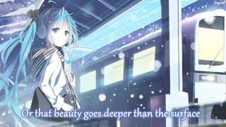 Nightcore  Scars To Your Beautiful  Lyrics [upl. by Eivlys254]